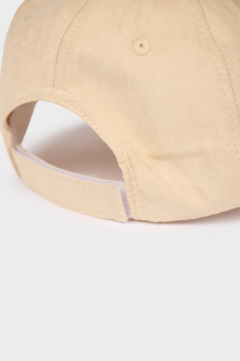 DeFacto Beige Man Man Suede Cap Casual - Image 5